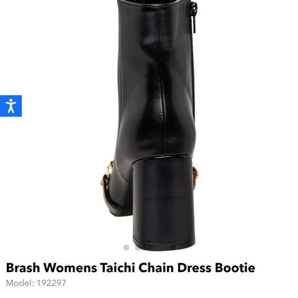 Brash Womens Taichi Chain Dress Bootie - Picture 5 of 9